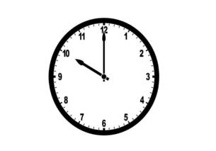10 o'clock