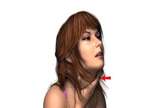 throat