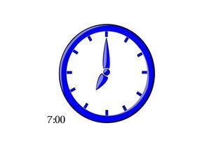 7 o'clock