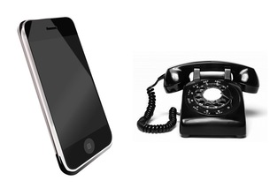 new phone - old phone