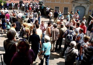 crowded
