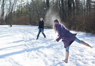 snowball fight