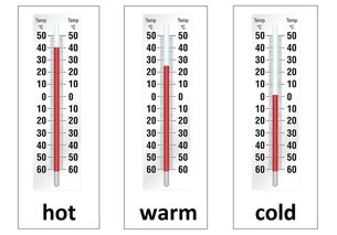 hot - warm - cold