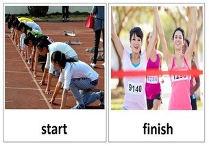 start - finish
