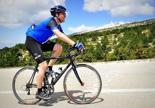 ride a bicycle