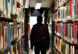 find a book in the library