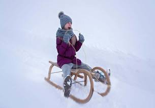 sledding