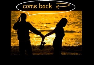 come back