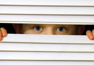 looked through