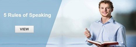 5 rules of speaking